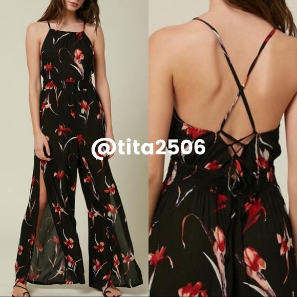 NWT O’Neill SHAYNE JUMPSUIT BLK XS - Picture 2 of 9